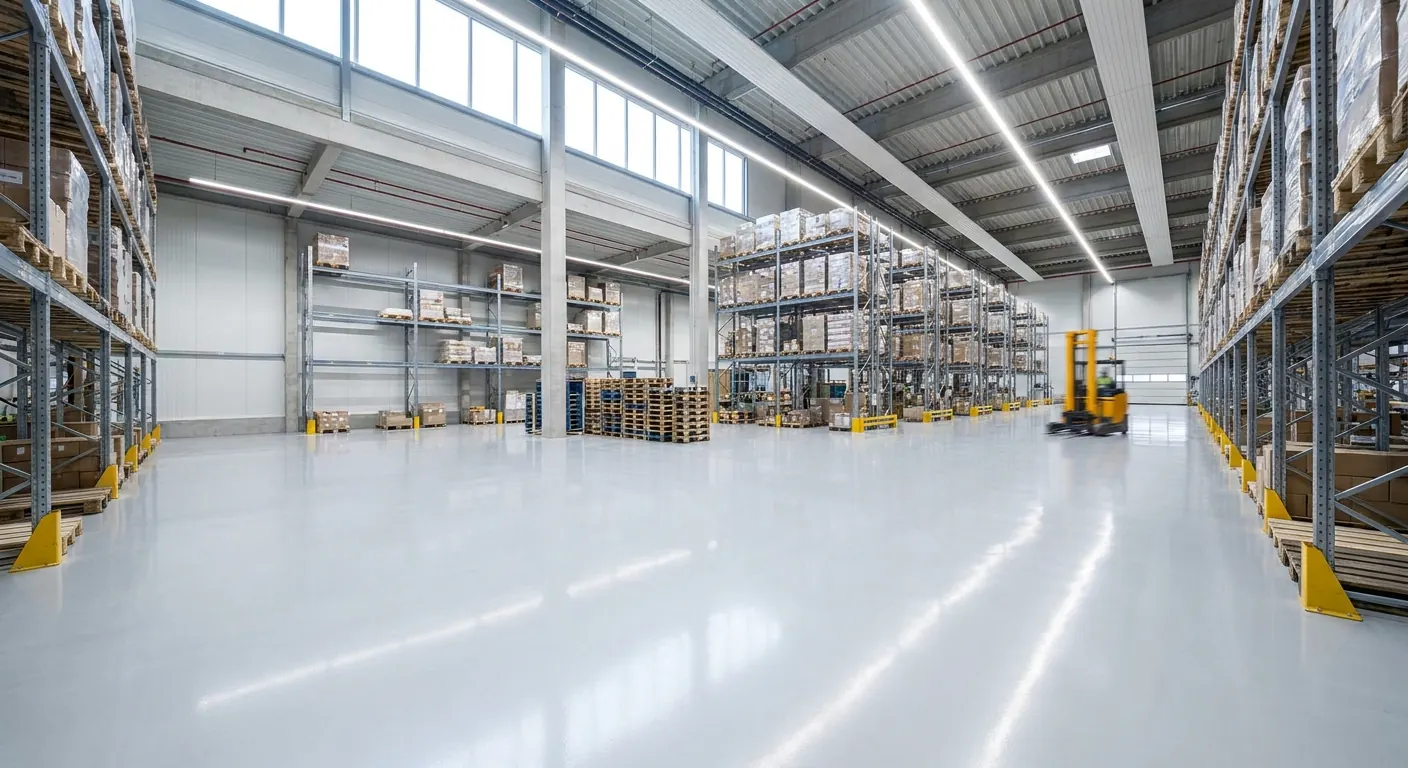 warehouse epoxy flooring chicagoland — National Epoxy commercial and industrial epoxy flooring